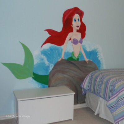 The Little Mermaid Mural